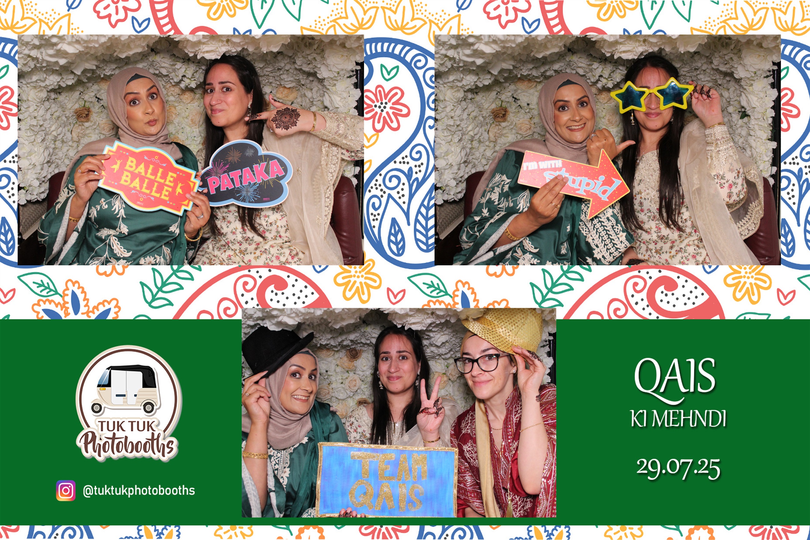 mehndi photobooth tuktuk